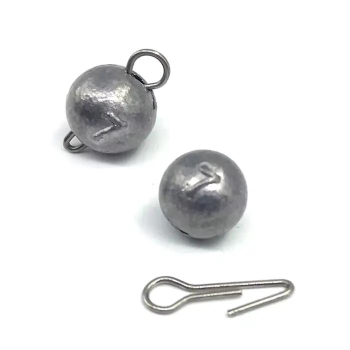 Plombs tête plombée 50 pièces 3g-14g - Sinkers Cheburashka pour leurres souples pêche