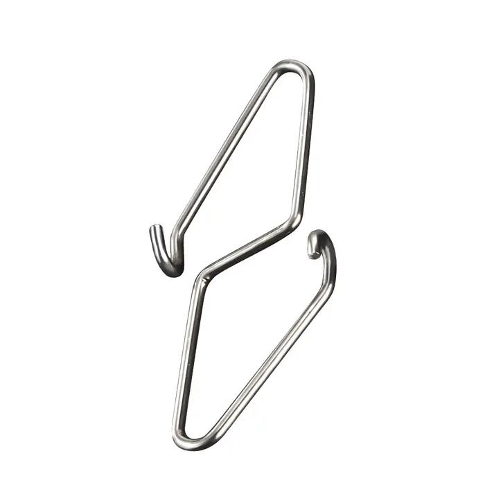 Diamant Pin Fishing Swivel Snap DNDYUJU 50-100 Pièces Acier Inoxydable Connecteur Leurres Accessoires