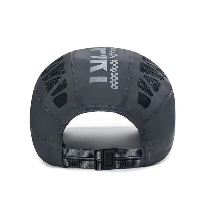 Casquette sport pêche alphabet séchage rapide - Chapeau mesh respirant avec lettrage avant tendance