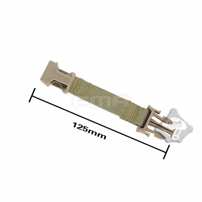 Extension mentonnière FMA pour casque - Réglage précis pour casques de pêche et protection auditive