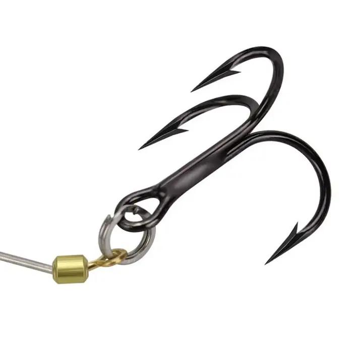 Waterboy Fish Screw Rig Kit - Double Hameçons Triples avec Stingers pour Leurres Souples et Shads