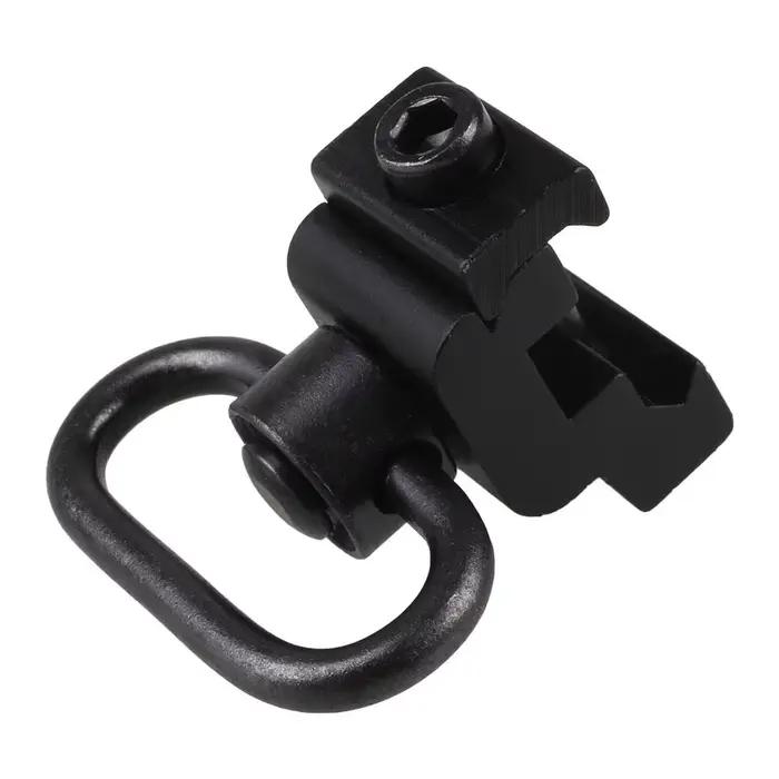 Adaptateur Quick Detach pour élingue - Montage sur rail Weaver/Picatinny 20mm - Pour chasse et tir