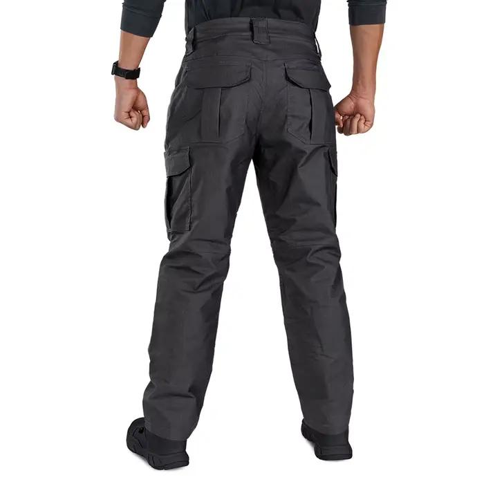 Pantalon cargo tactique IDOGEAR BSR homme léger stretch pêche randonnée sport EDC