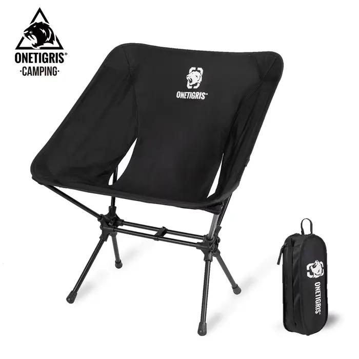 Chaise de camping ultralégère OneTigris - Chaise pliante portable pour randonnée pêche BBQ jardinage