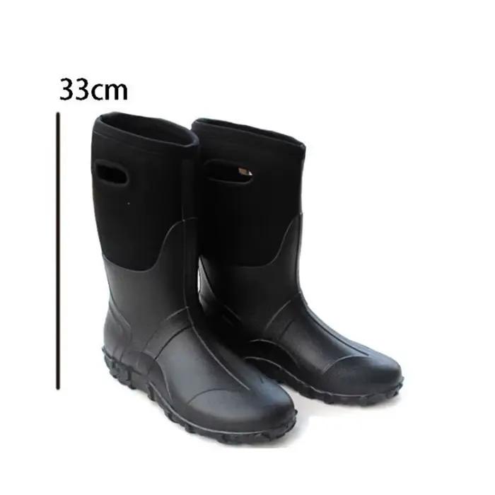 Bottes de pêche imperméables en néoprène haute qualité, camouflage bionique pour chasse et pêche, semelle anti-dérapante