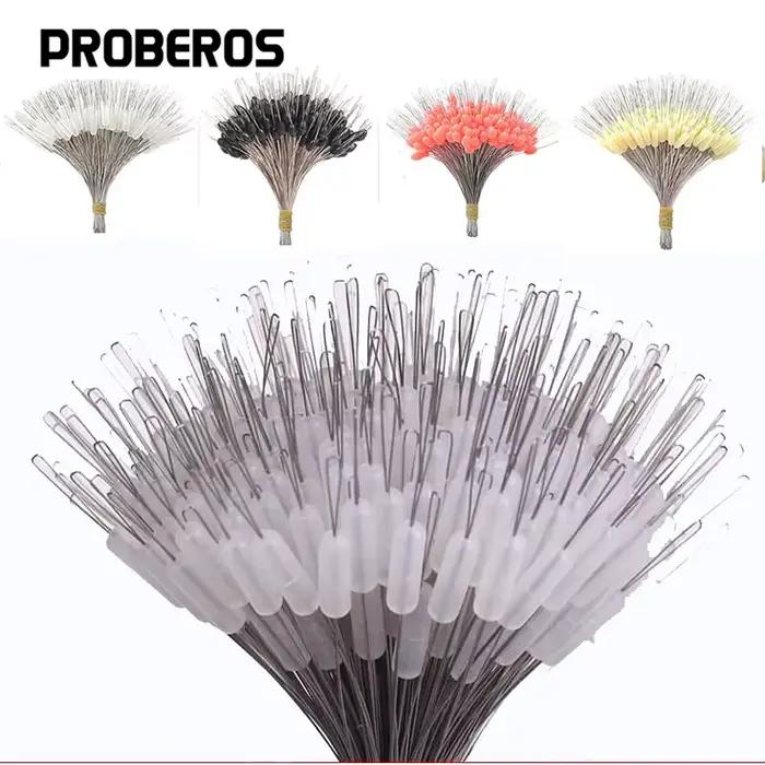 Flotteur ovale professionnel PRO BEROS 300 pièces, stopper anti-dérive pour ligne de pêche résistante
