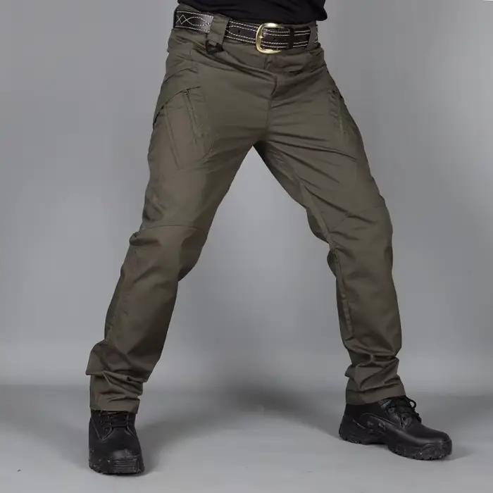 Pantalon cargo imperméable homme respirant - Pêche, combat, travail, tailles S à 6XL disponibles