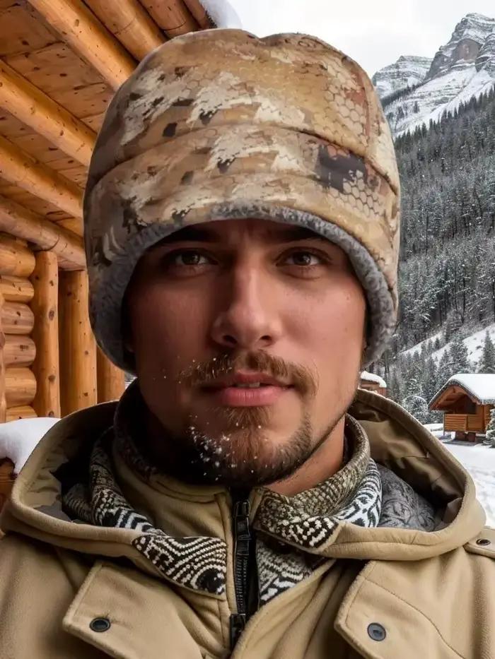 Chapeau de chasse imperméable et coupe-vent avec isolation Primaloft pour hommes, idéal pour la chasse et la pêche en automne et hiver