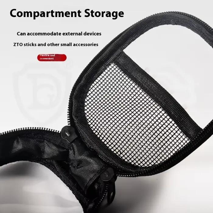 Sac de rangement Apo transparent maille pour flotteurs et petits accessoires de pêche - Kit pratique