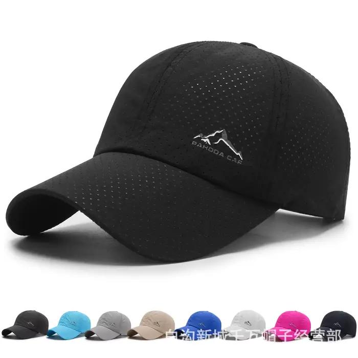 Casquette canard séchage rapide pêche été - Protection solaire légère baseball outdoor homme femme