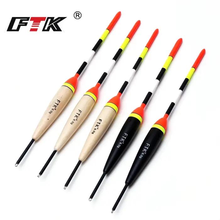 Set professionnel de flotteurs FTK 2g-6g pour pêche verticale Barguzinsky 19-23cm
