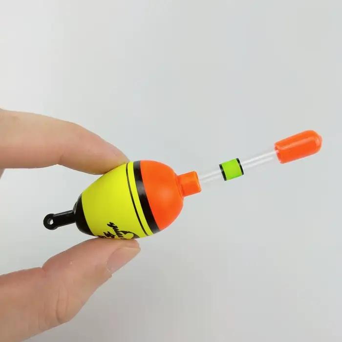 2 flotteurs de pêche nocturne luminescents 5g avec lightstick, bouchons EVA pour la pêche de nuit B364