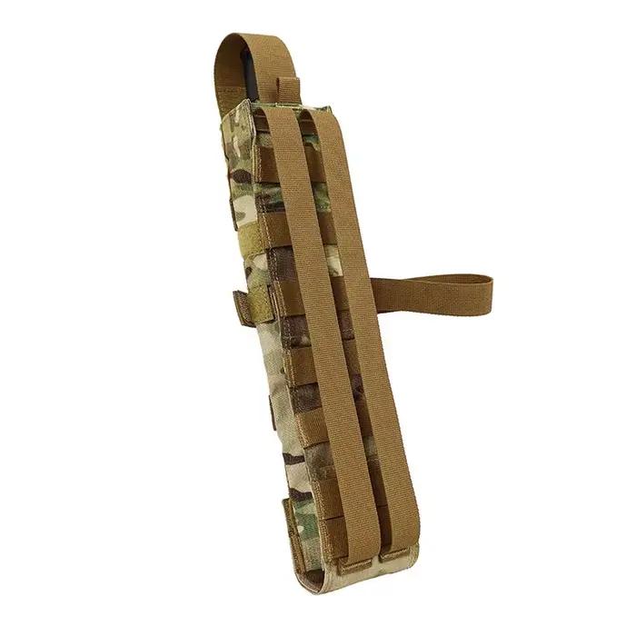 Poche multifonction MOLLE tactique pour outils de pêche - Porte-charge et rangement longue bande