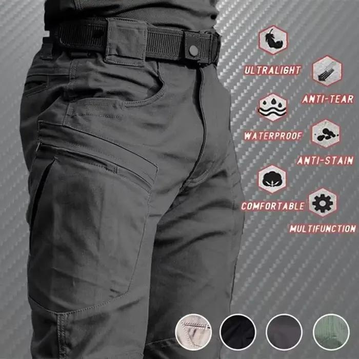 Pantalon cargo tactique imperméable homme 2024 - Été militaire - Respirant pêche chasse séchage rapide