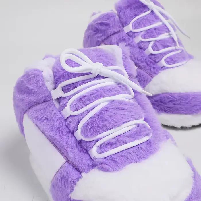 Chaussons pêche intérieur chauds - Plush confortables pour préparation matériel pêche hiver