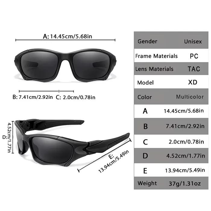 Lunettes de pêche polarisées camouflage - Réduction reflets eau pour meilleure détection poissons