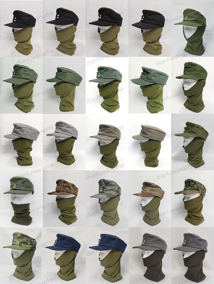 Casquette tactique M43 style allemand camouflage pour pêche outdoor