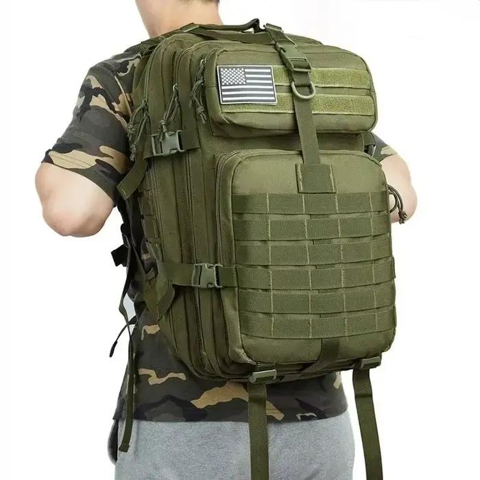 Sac à dos pêche randonnée 30L 50L nylon 1000D étanche - Rucksack tactique chasse sport outdoor camping
