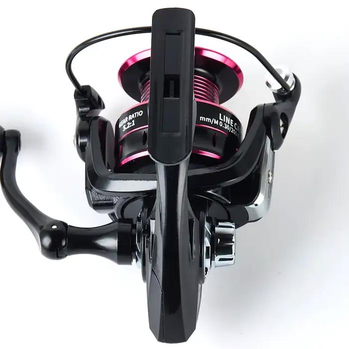 Moulinet spinning BILLINGS 1000-7000 frein 8-12KG avec bobine métal pour eau douce et mer