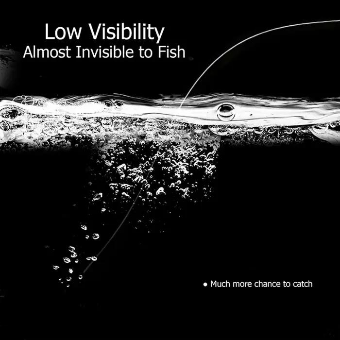 Fil élastique pour appâts 0.2mm - 2 bobines de 200m invisible stretchy pour montages pêche précision