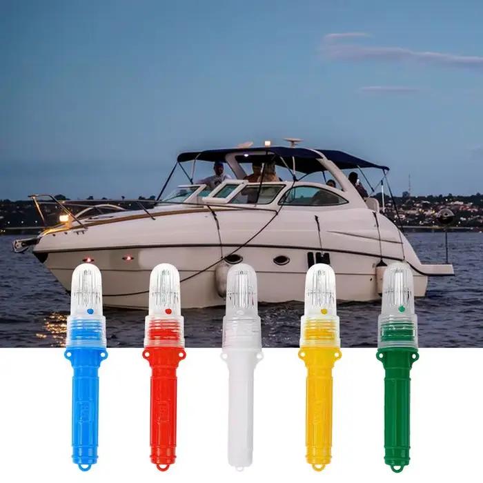 Lampe de signalisation marine LED étanche - Feu de pêche à double flash pour filets et bouées