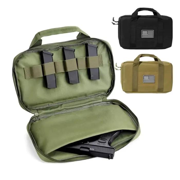 Pochette tactique pour pistolet et équipement - Protection transport pêche et chasse discret
