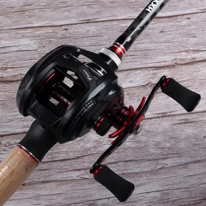 Moulinet baitcasting Johncoo MT200 big game 13kg drag max pour jigging - 11+1BB 7.1:1
