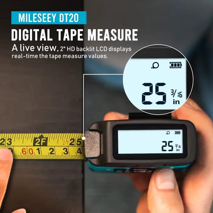 Télémètre laser Mileseey portable haute précision - Outil digital pour pêche technique