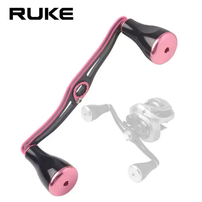 Manivelle de moulinet Ruke en alliage aluminium 130mm - Compatible Daiwa/Shimano/Abu - Accessoire DIY pêche