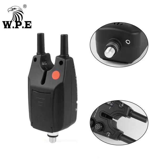 Kit alarme électronique W.P.E 4+1 pour carpe - Système sans fil avec LED et alerte sonore