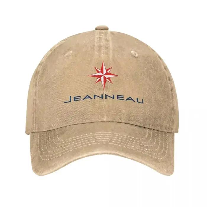 Casquette baseball Jeanneau yachts pour pêche maritime été adulte