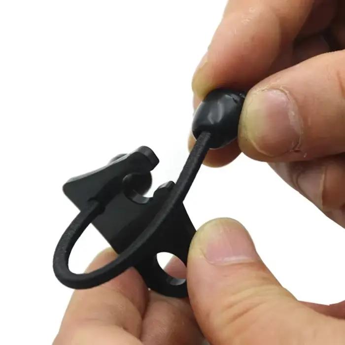 2 feeders méthode avec élastique bungee pour pêche à la carpe fixation canne sécurisée