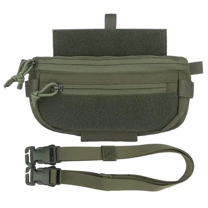 Sac abdominal rapide détachable pour pêche en kayak et équipement de pêcheur nomade
