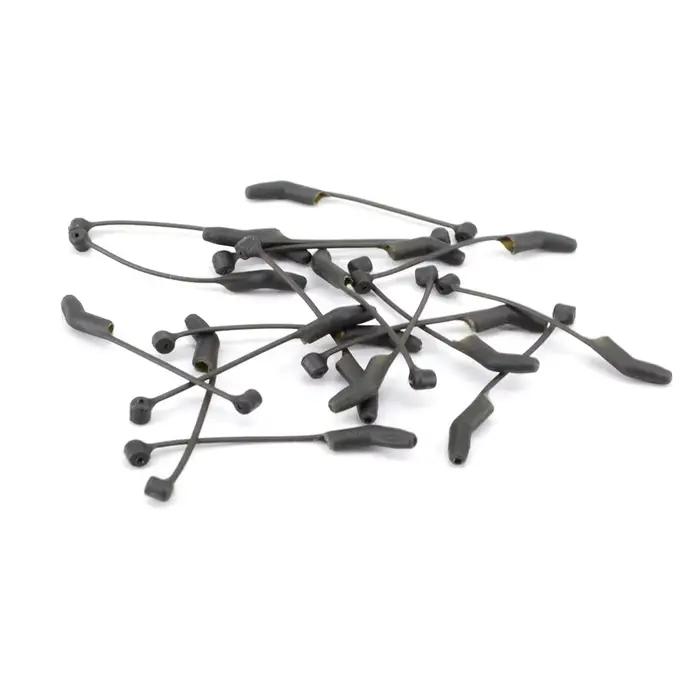 Manchons anti-emmêlement hameçons carp fishing D-rig aligner sleeves 20 pièces montages