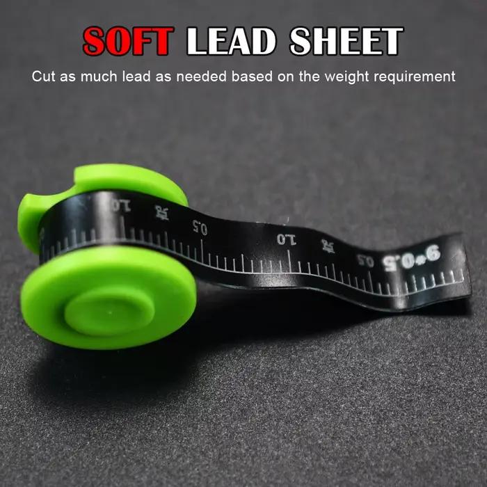 Plomb souple réglable Topranc 3 bandes graduées 0.1g par case pour pêche précise équilibrage