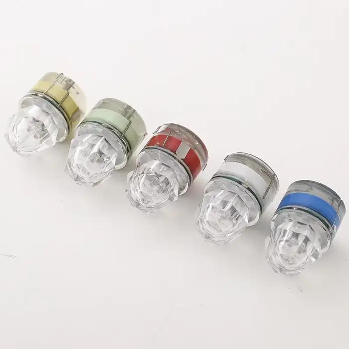 Projecteur LED submersible pêche profonde - Tube diamant étanche avec lumière colorée attirante