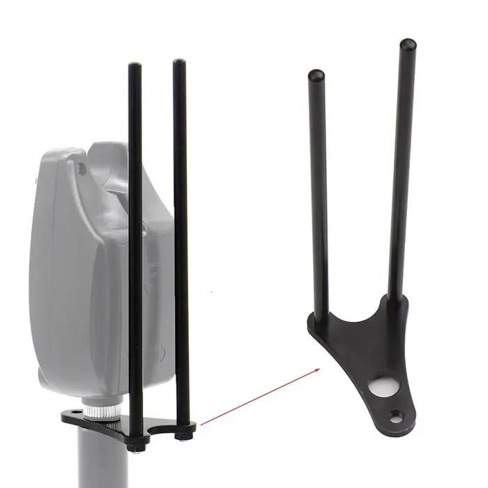 JSFUN barres anti-accrochage aluminium pour alarmes de touche - anti-chute et anti-vent pêche carpe