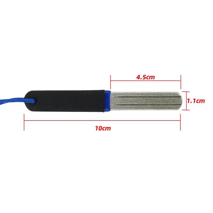 Aiguiseur hameçons portable pierre à affûter - Accessoire pêche extérieur HS02