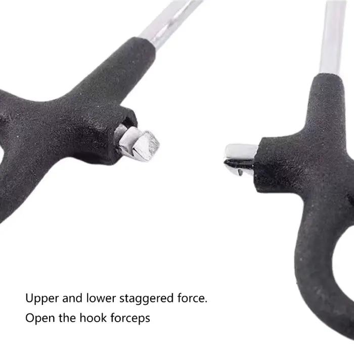 Pince pêche multifonction avec balance - Extracteur hameçons coupe-ligne pour pêche mouche et glace