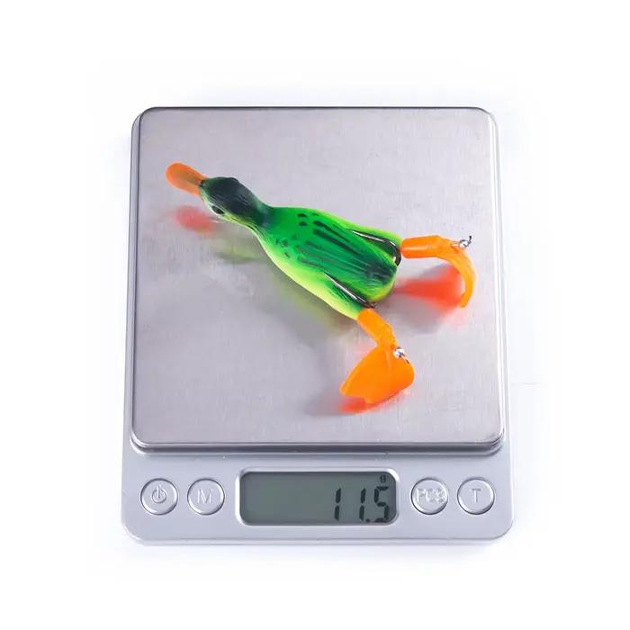 Leurre canard 12g 8.5cm appât souple pour pêche brochet black bass océanique lac rivière réservoir d'étang