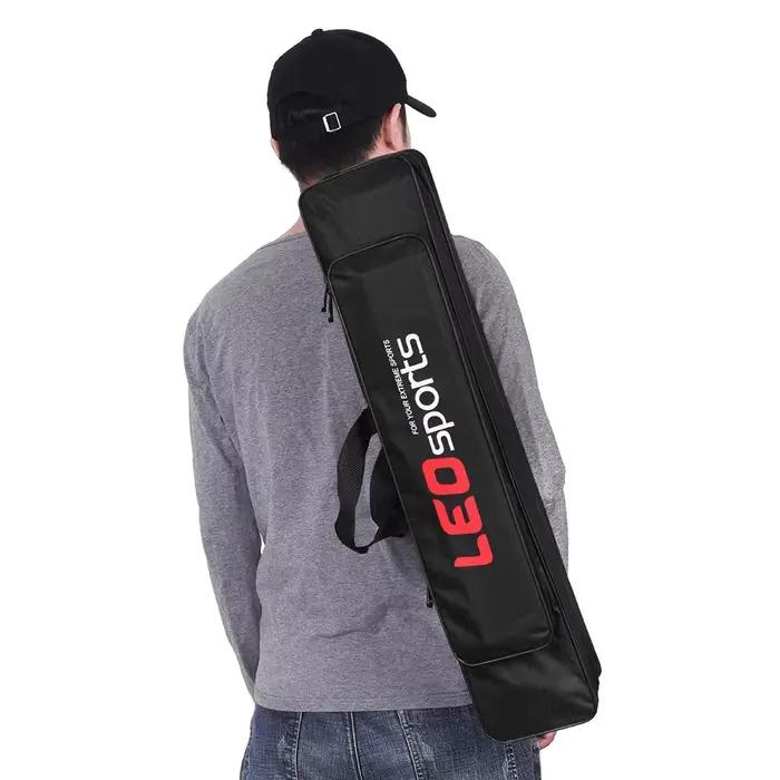 Sac portable 70 cm pour canne à pêche et outils - Organisateur de matériel de pêche léger et pratique