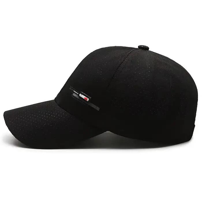 Casquette baseball été cuir label séchage rapide sport canard pêche running tendance homme