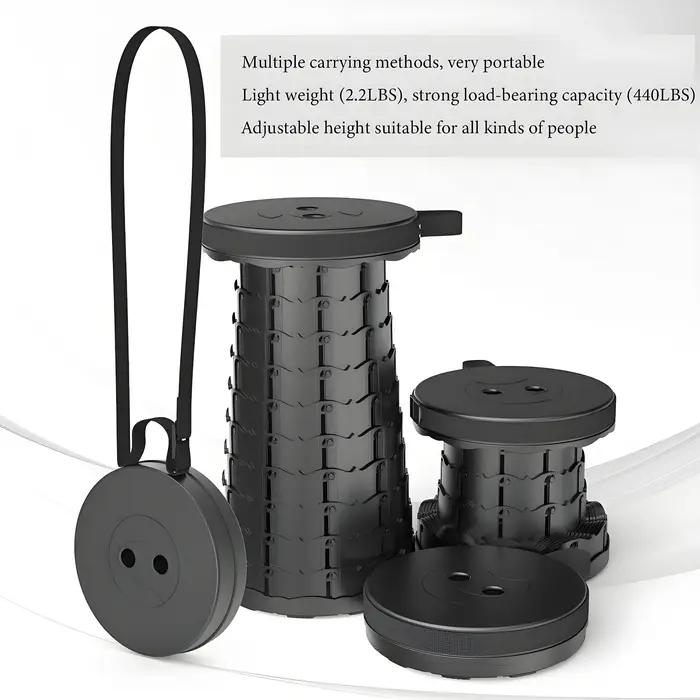 Tabouret pliant portable ultra-léger - Siège compact pour pêche, randonnée et transports