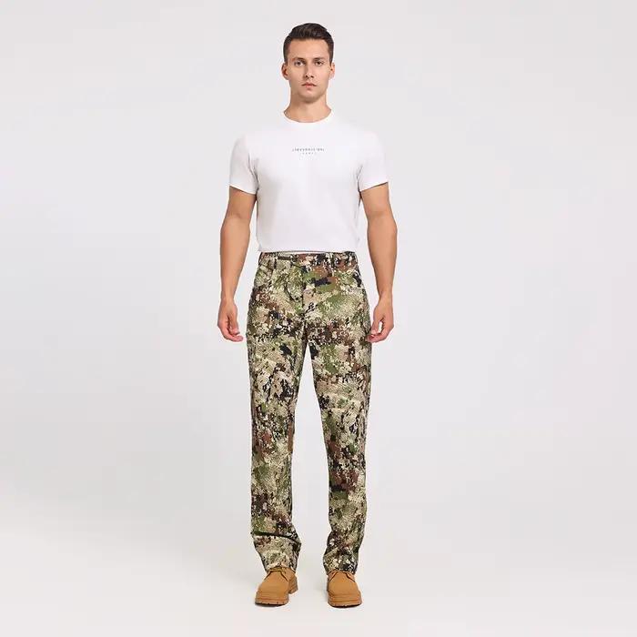Pantalon jungle camouflage de qualité pour chasse et pêche - Tenue de travail outdoor résistante