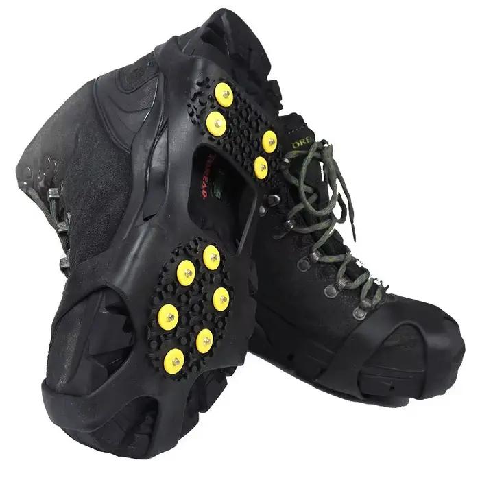 Couver-chaussures à clous antidérapants semelle amovible pêche roche mer waders bottes antichute équipement