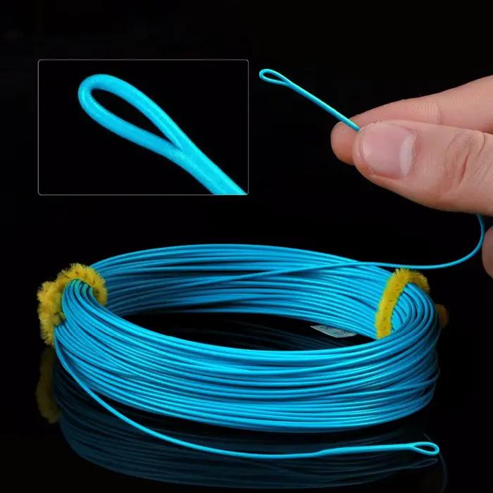 Ligne de pêche à la mouche flottante Goture GENERAL WF 3-8, 30m avec boucles soudées et 7 coloris