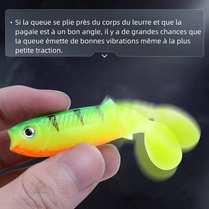 Leurre souple silicone MEREDITH 80mm 100mm 125mm pour la pêche du bar, leurre shad et worm carnassier
