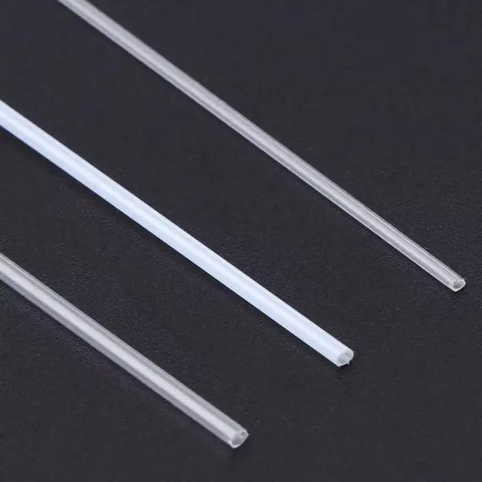 10 flotteurs queue DIY tubes creux diamètre intérieur 0.8/1/1.2mm épais transparents accessoires montage pêche