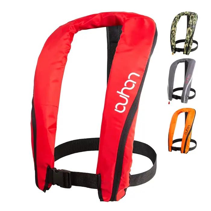 Gilet de sauvetage auto-gonflable professionnel pêche adulte 100N 150N pour rafting et navigation