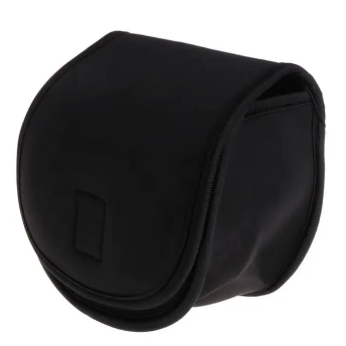 Housse néoprene portable pour moulinet de pêche Luya - Protection étanche grande capacité noir